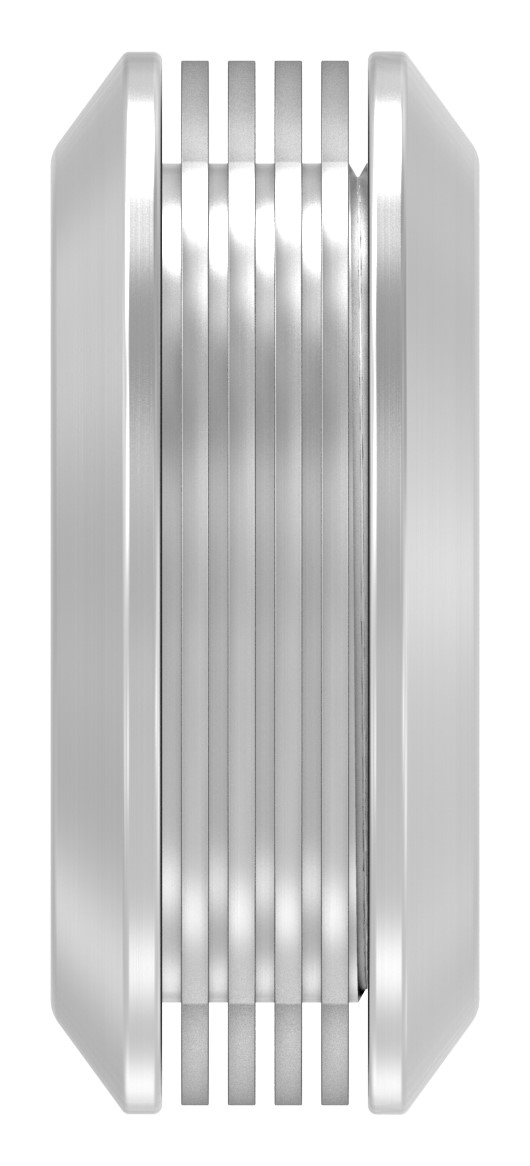 Griffmuschel für Glasschiebetür, V2A