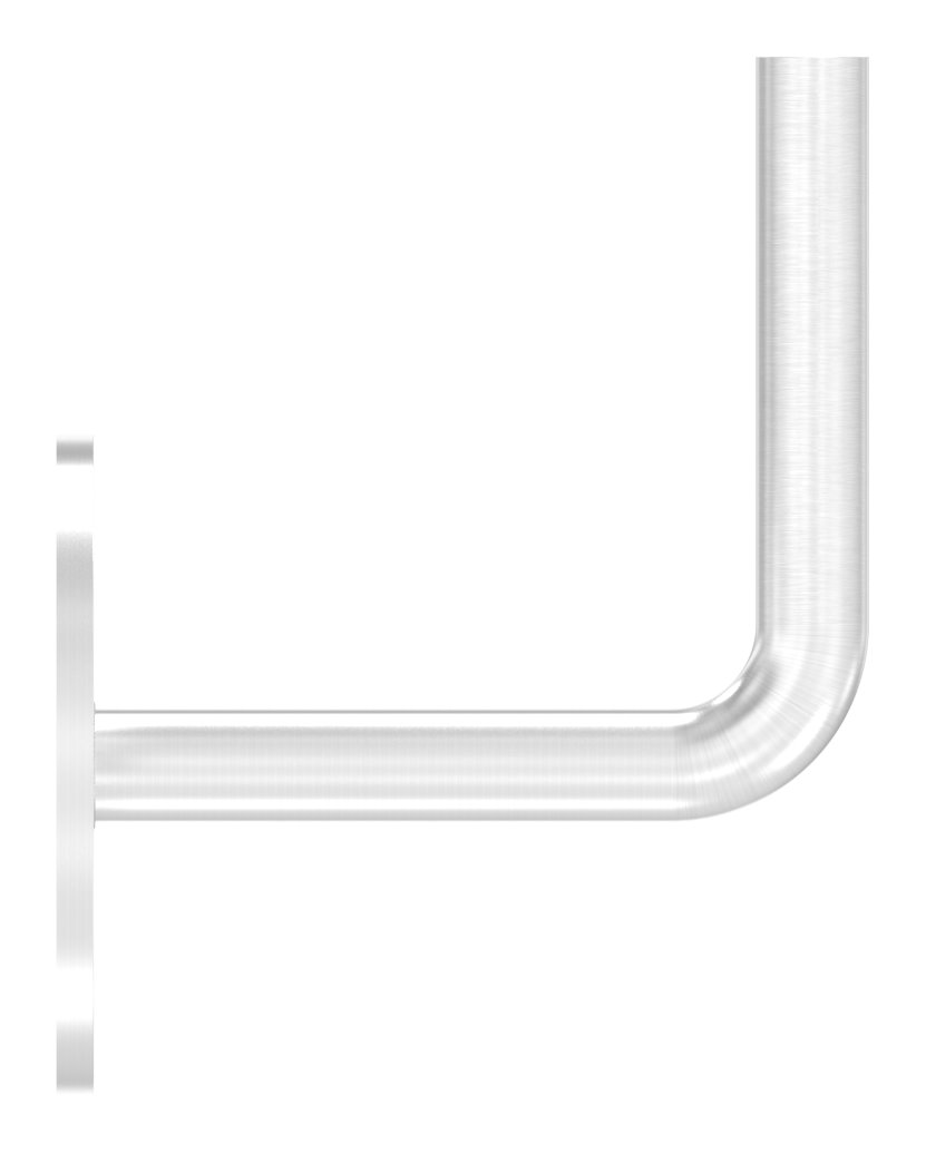Handlaufhalter zum Anschweißen (Ronde und Bügel verschweißt), V4A