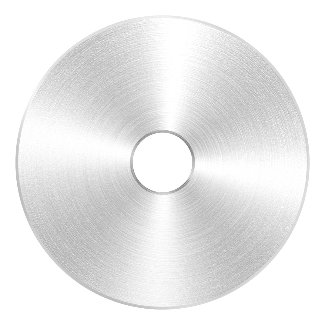 Unterteil Ø 52 mm, mit Durchgangsbohrung , t: 50mm, V2A Unterteil Ø 52 mm, mit Durchgangsbohrung , t: 50mm, V2A