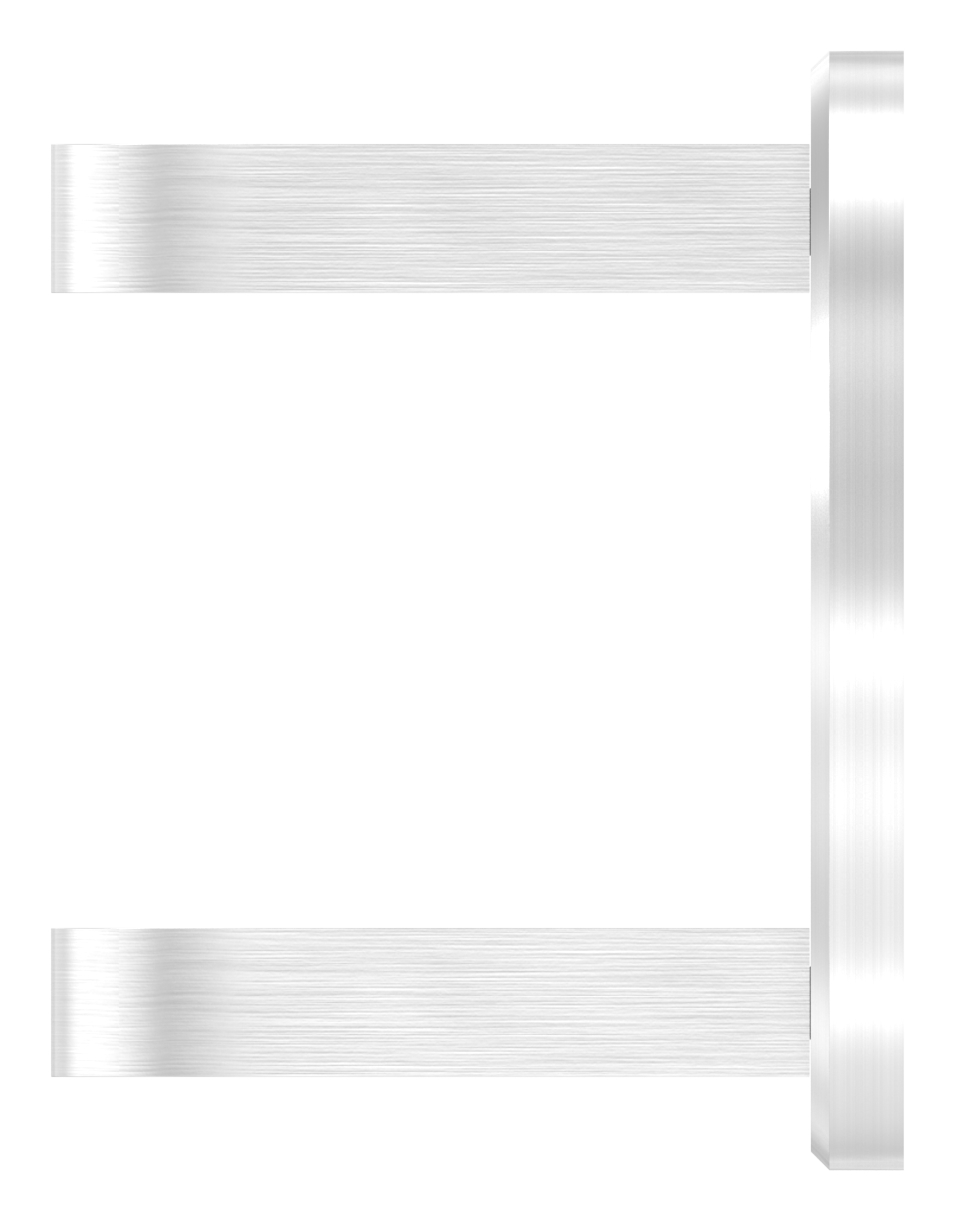 Wandbefestigung für Geländerpfosten 42,4mm, V4A