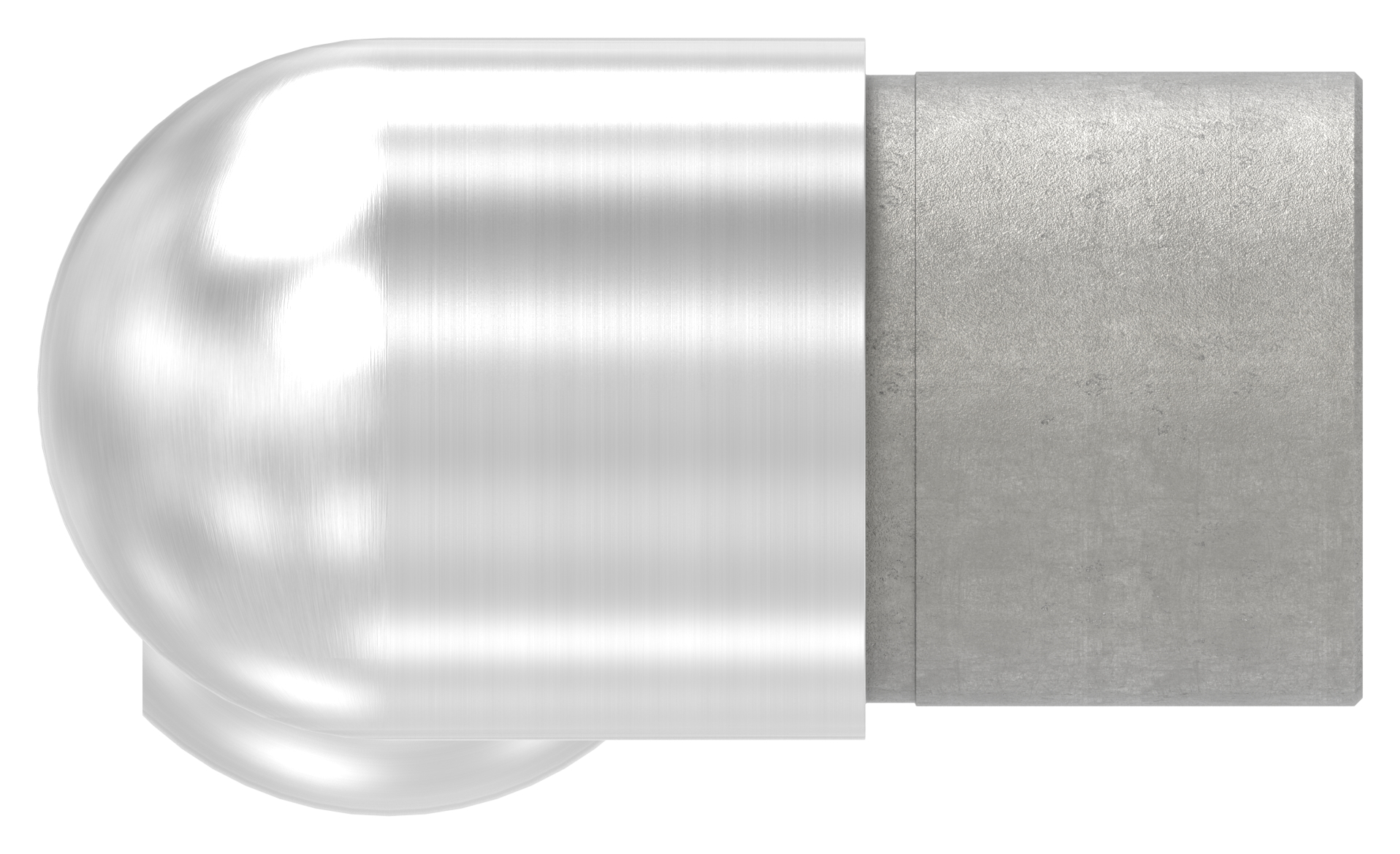 Gelenkstück rechts, für Rohr 42,4x2,0mm, V2A