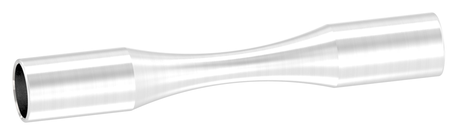 Rundstabverbinder (zum Biegen), für 10mm Rund, V2A