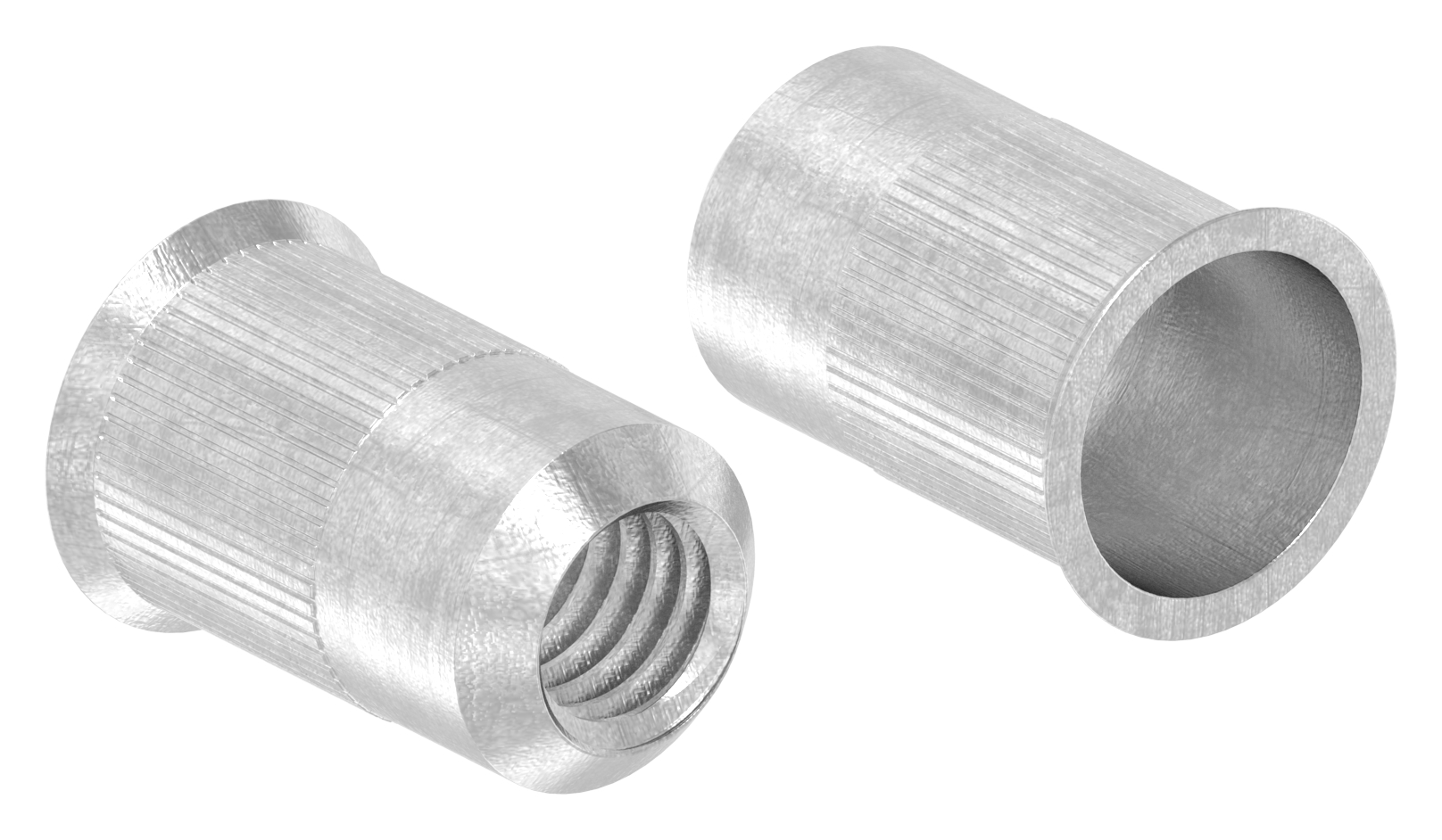 Blind-Einnietmutter, V2A, M4/Loch 6mm, V2A Blind-Einnietmutter, V2A, M4/Loch 6mm, V2A