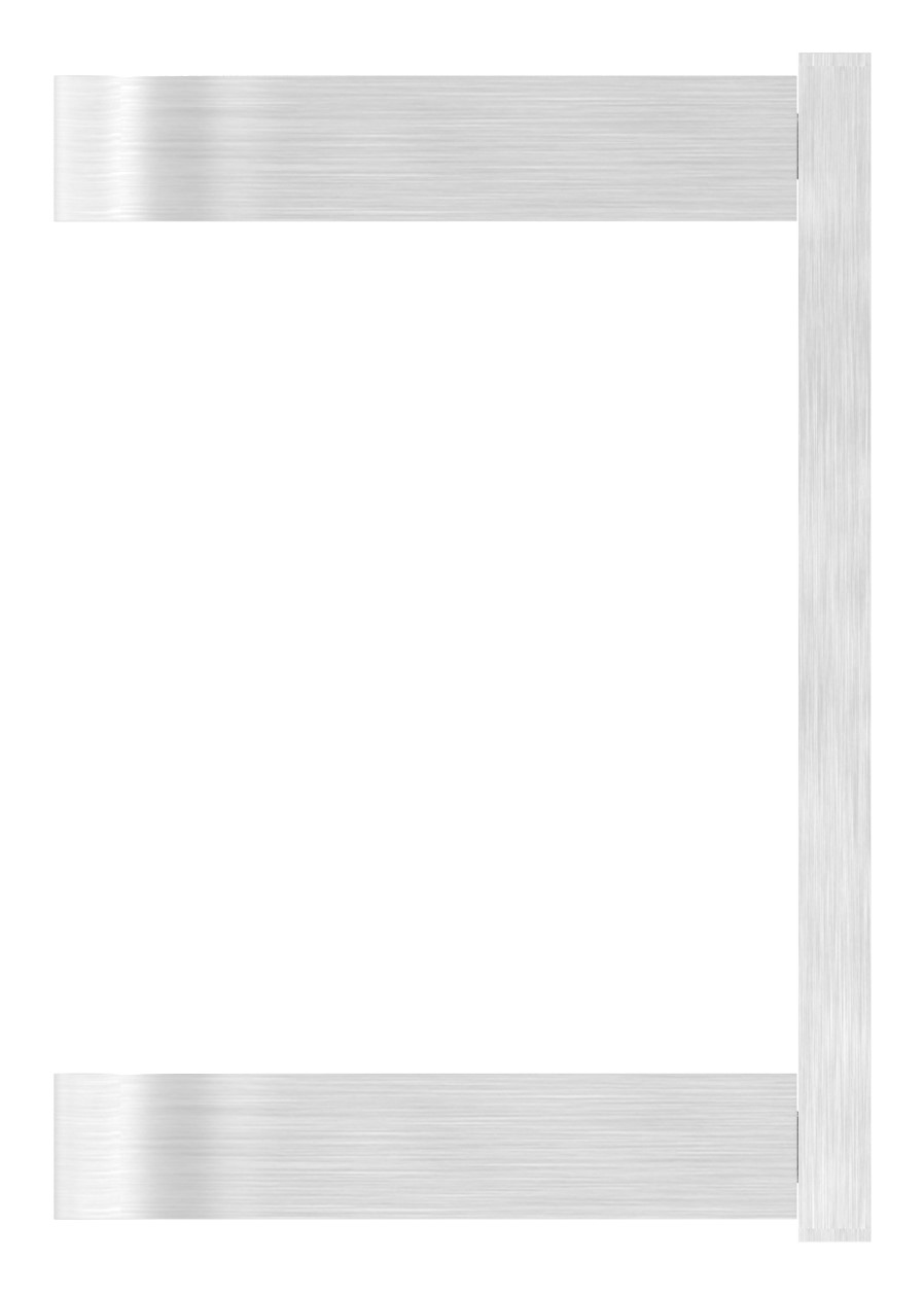 Wandbefestigung für Geländerpfosten 42,4mm, V2A