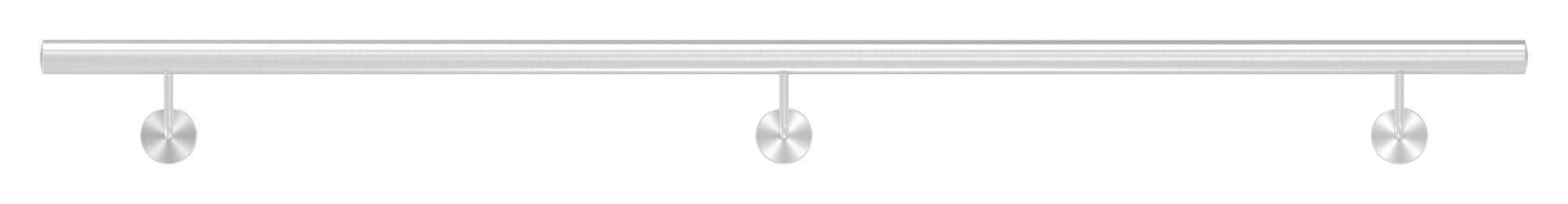 Handlauf, montagefertig, L: 1,8m, V2A