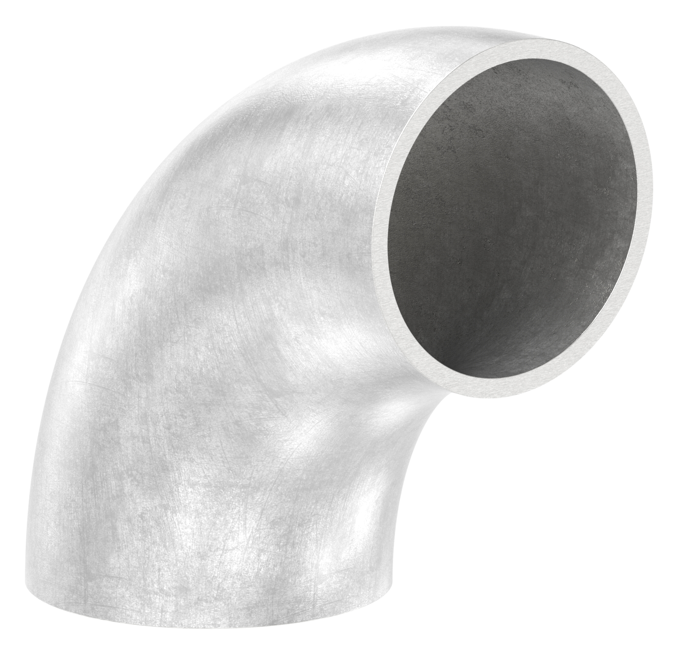 Schweißbogen 90°, 35,0 x 2,0mm, ungeschliffen, V2A