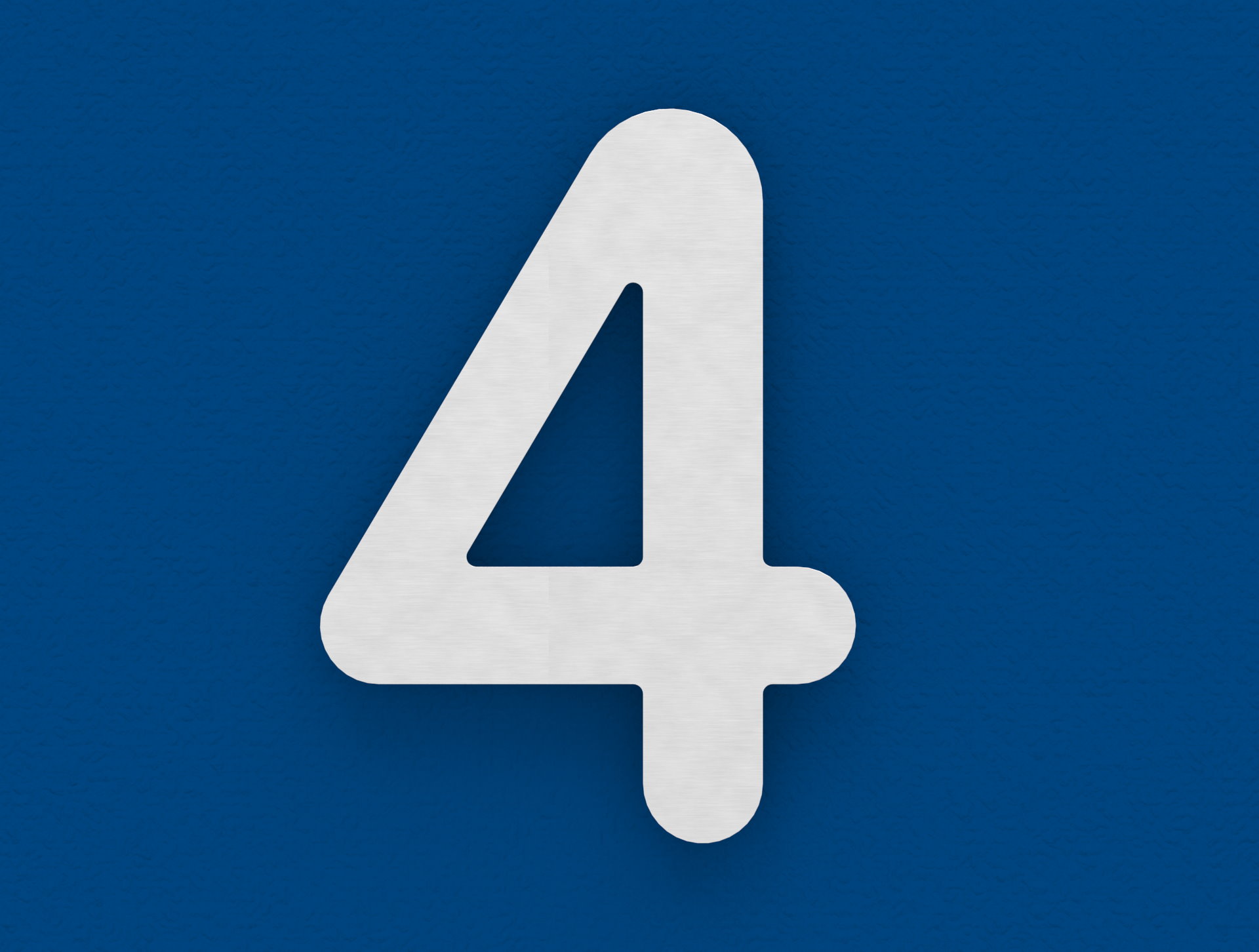 Hausnummer 4 - "groß", V2A