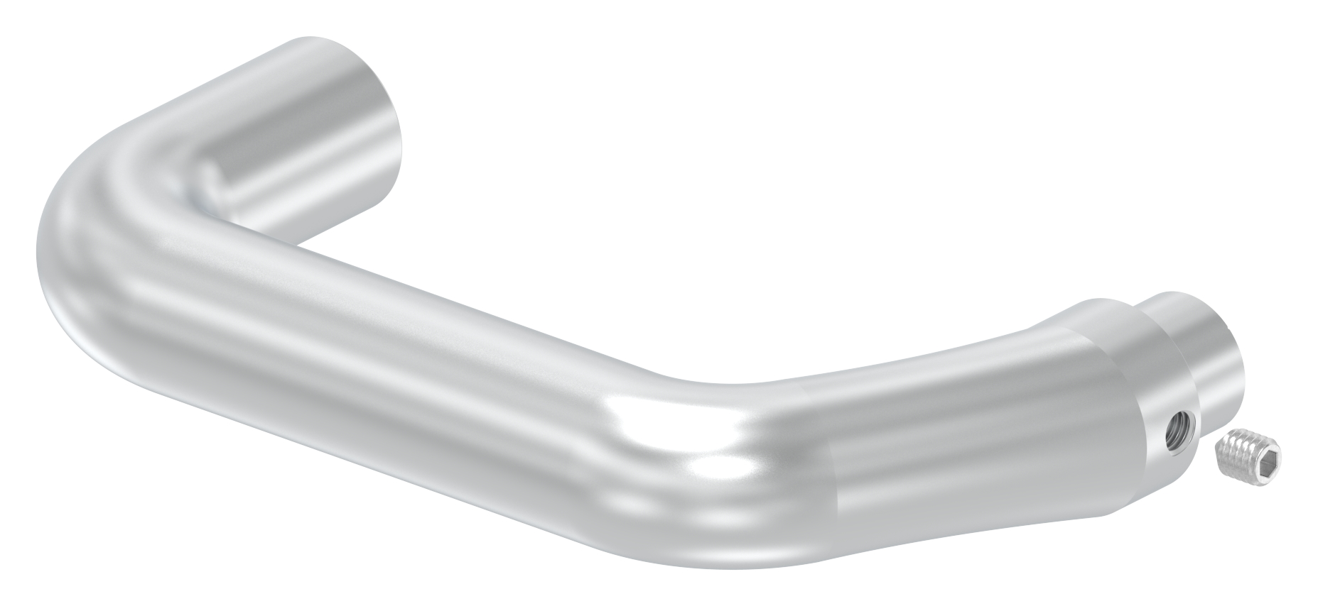 Türdrücker einzeln, Aluminium