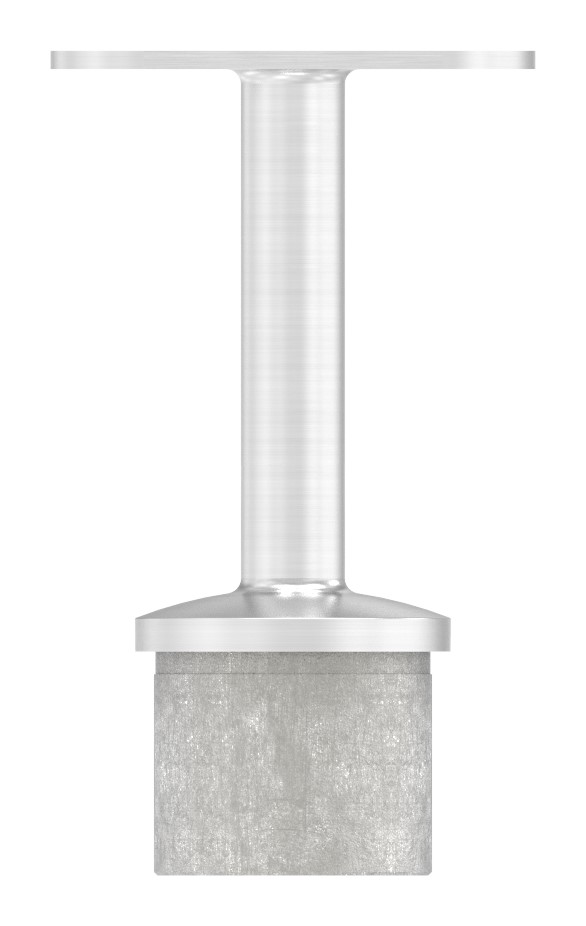 Rohrabschlussstopfen mit Stift für LED Handlauf, V4A