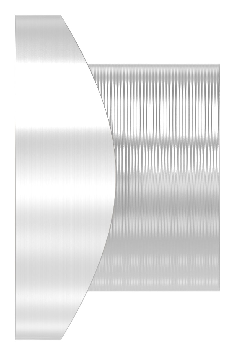 Gewindehülse, passend zu Torband 120-M16-VA, für Rohr 48,3mm, V2A
