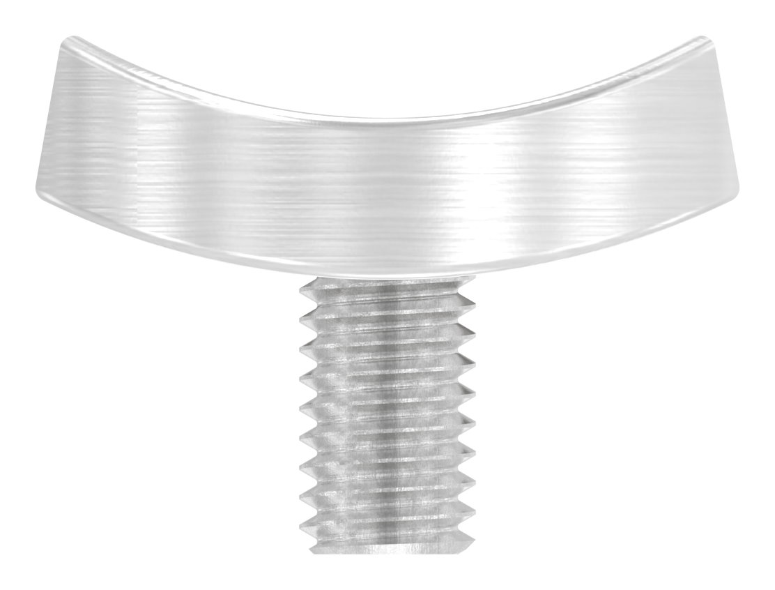 Handlaufanschlussplatte verstellbar, 42,4mm, V4A