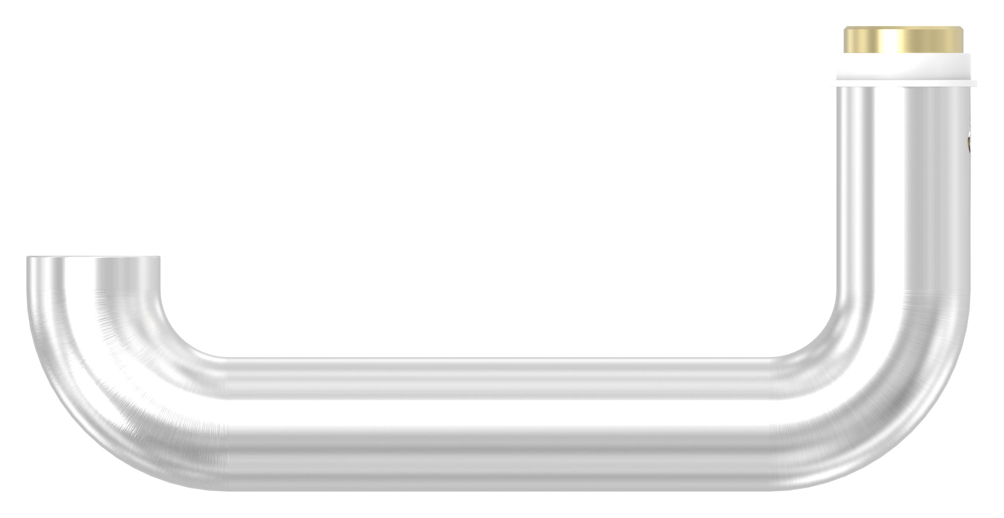 Türdrücker, einzeln, V2A