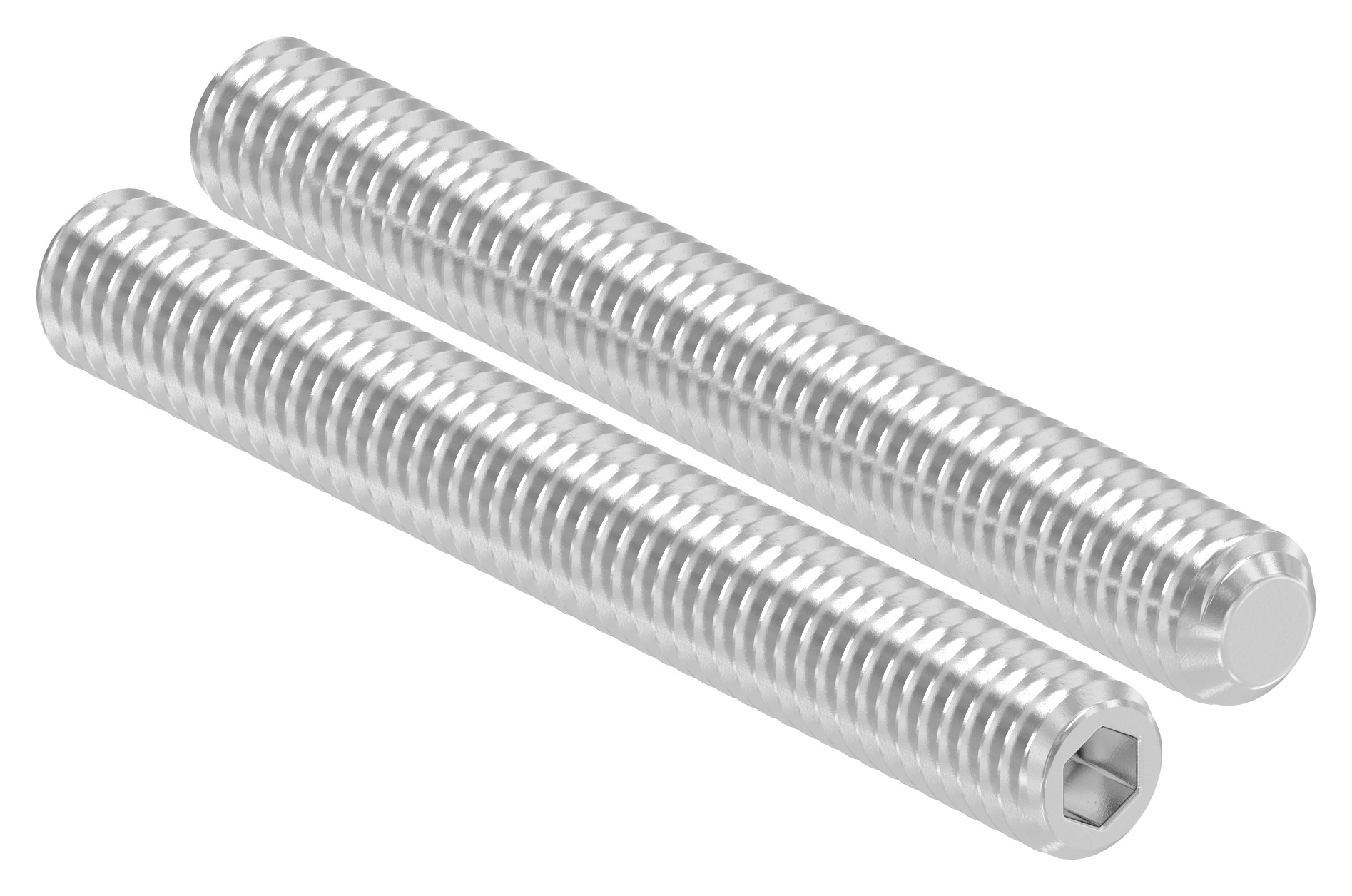 Gewindestift M6x60, V2A, DIN 913 / ISO 4026