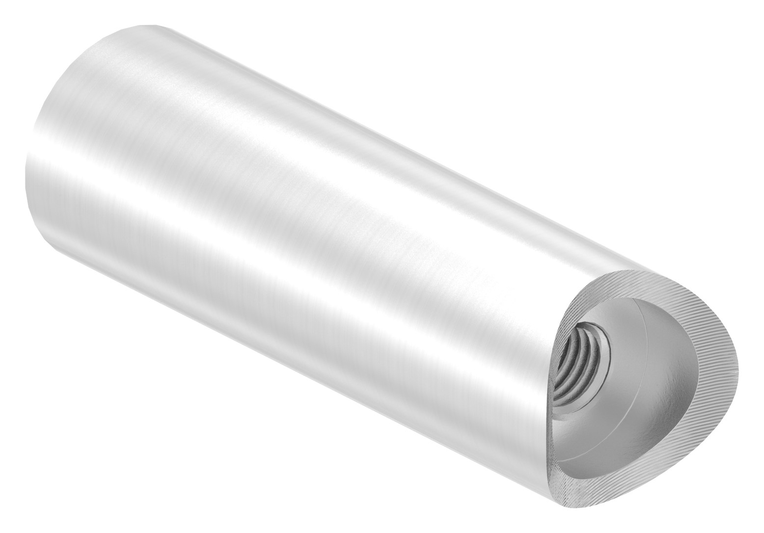 Wandhalter für Rohr 33,7mm, L: 75mm, V2A Wandhalter für Rohr 33,7mm, L: 75mm, V2A
