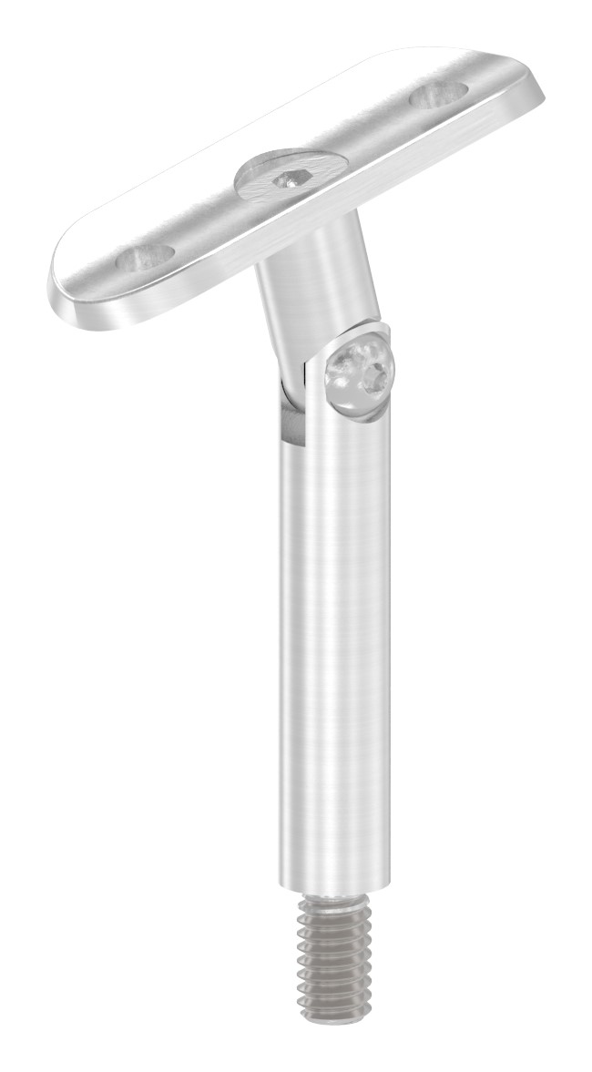 Gelenkstift Ø 12mm mit Handlaufanschlussplatte 42,4mm, V2A