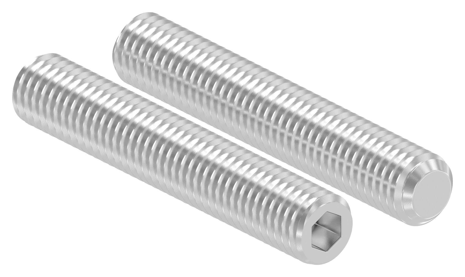 Gewindestift M10x60, V2A, DIN 913 / ISO 4026 Gewindestift M10x60, V2A, DIN 913 / ISO 4026