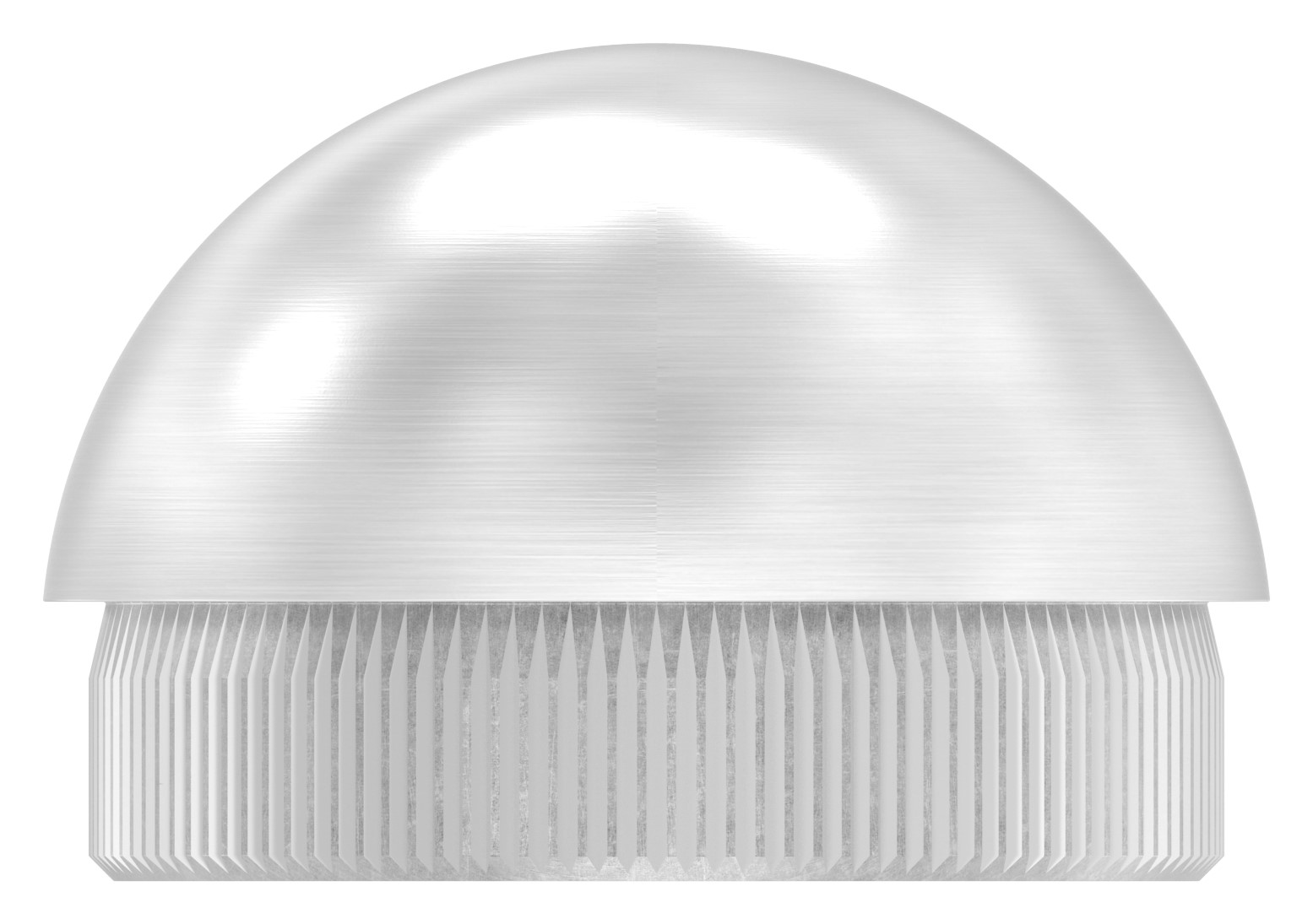 Rohrabschlussstopfen, für Rohr 48,3x2,0mm, V2A