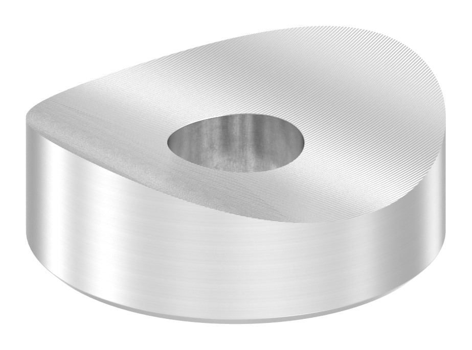 Ausgleichsstück (ohne Senkung) für Rohr 42,4mm, Ø 20mm, V2A