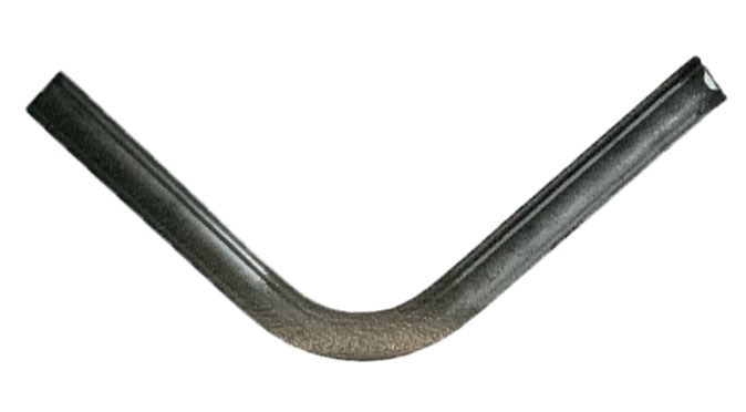 Handlaufkrümmer S235JR, 90°, passend zu 114-A-3