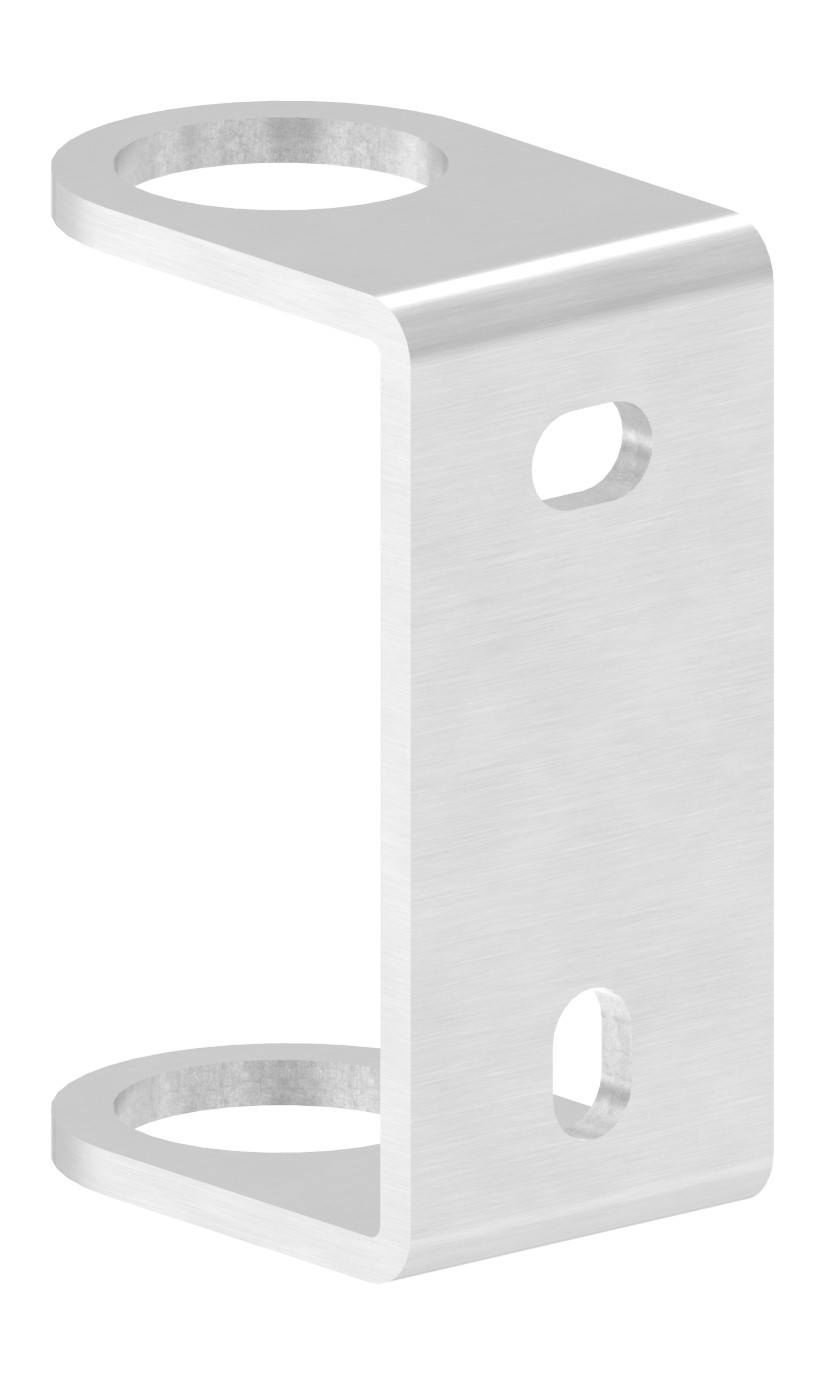 Wandbefestigung für Geländerpfosten 42,4mm, V2A