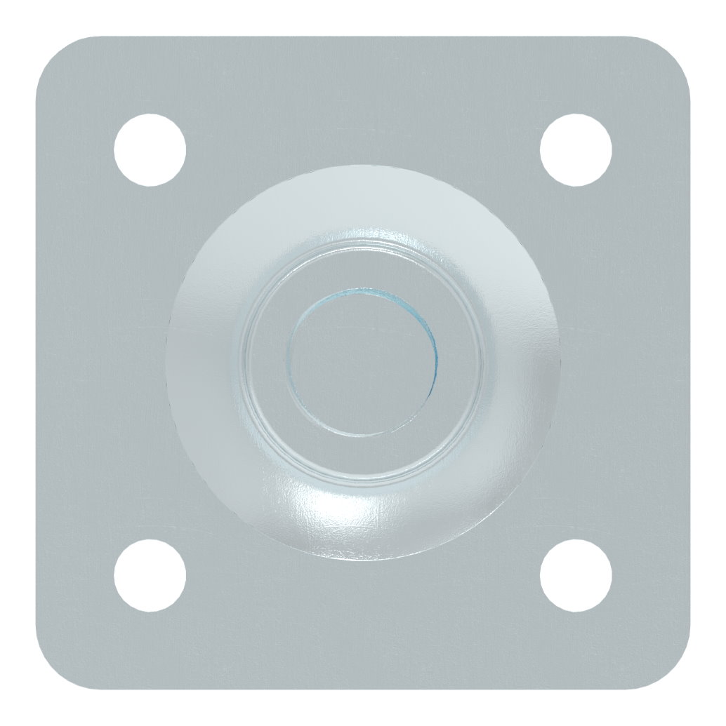 Torband M24 mit verstellbarer Platte, galvanisch verzinkt