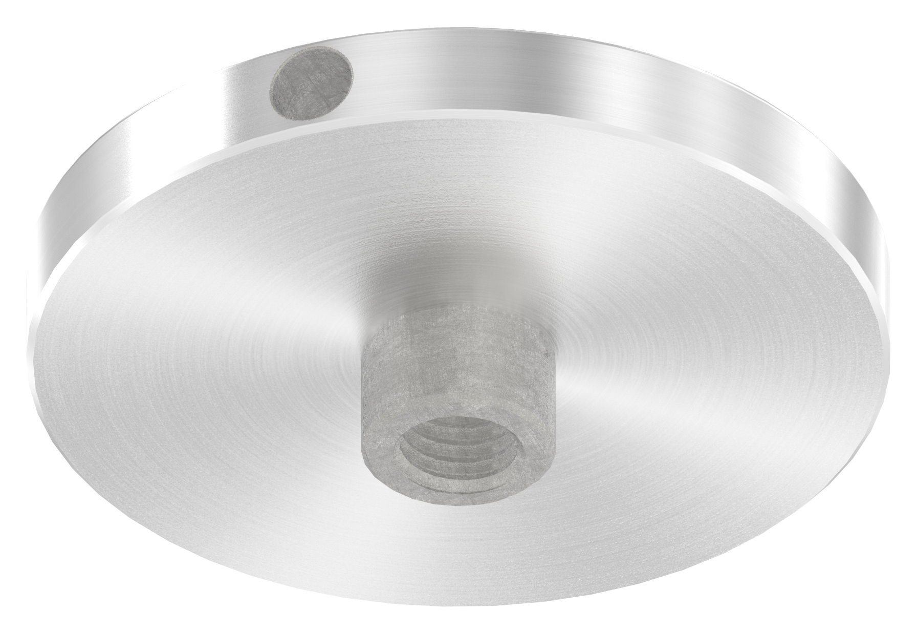 Oberteil für 62mm Glaspunkthalter, V2A