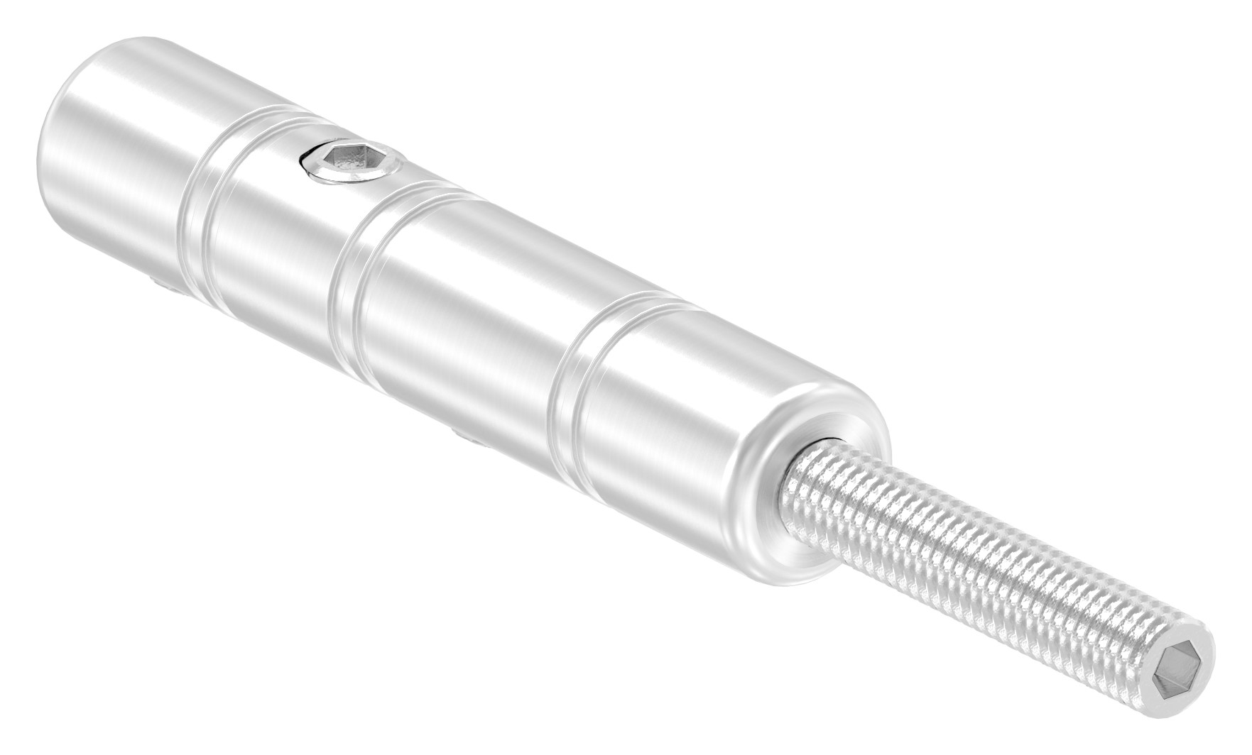 Gewindeterminal zur Selbstmontage, für 8mm Seil, V2A Gewindeterminal zur Selbstmontage, für 8mm Seil, V2A
