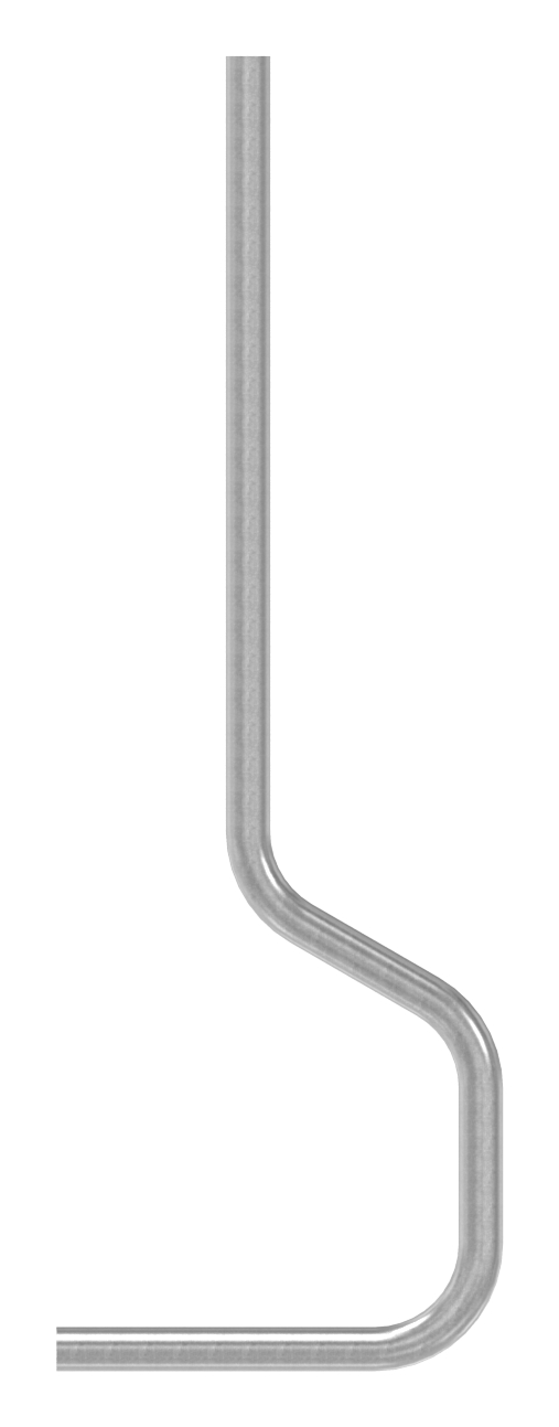 Pfosten gebogen aus Rundrohr 42,4 x 2,5mm, S235
