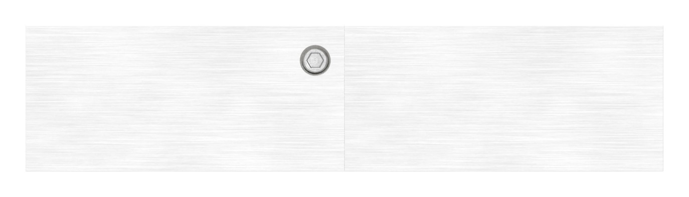 Abdeckrosette, 109x109x25mm, V4A