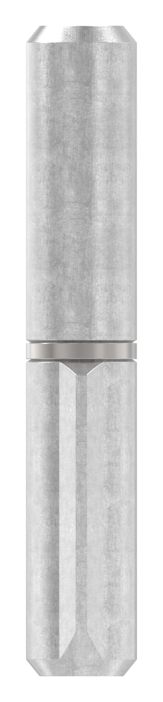 Anschweißband, L: 60mm, mit festem Stift, V2A