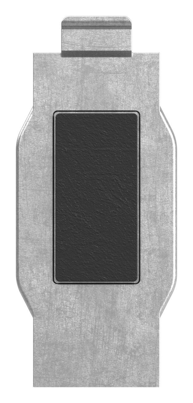 Sicherungsplatte für Mod. 36 - V2A