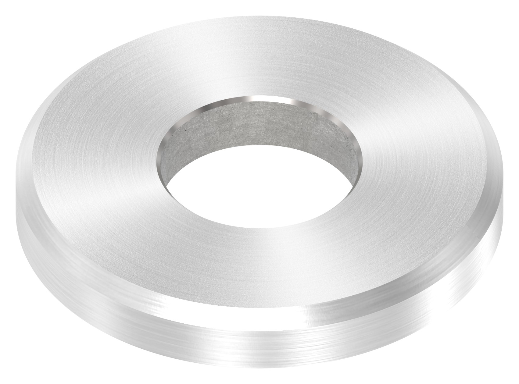 Ronde, Ø 30x4mm, mit Bohrung 12,2mm, V2A
