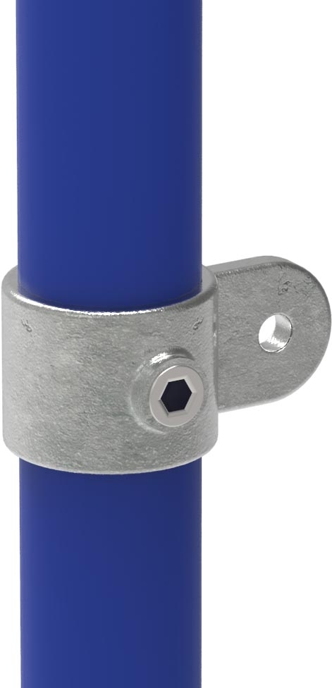 Halter mit einer Lasche, für Rohr Ø 26,9mm