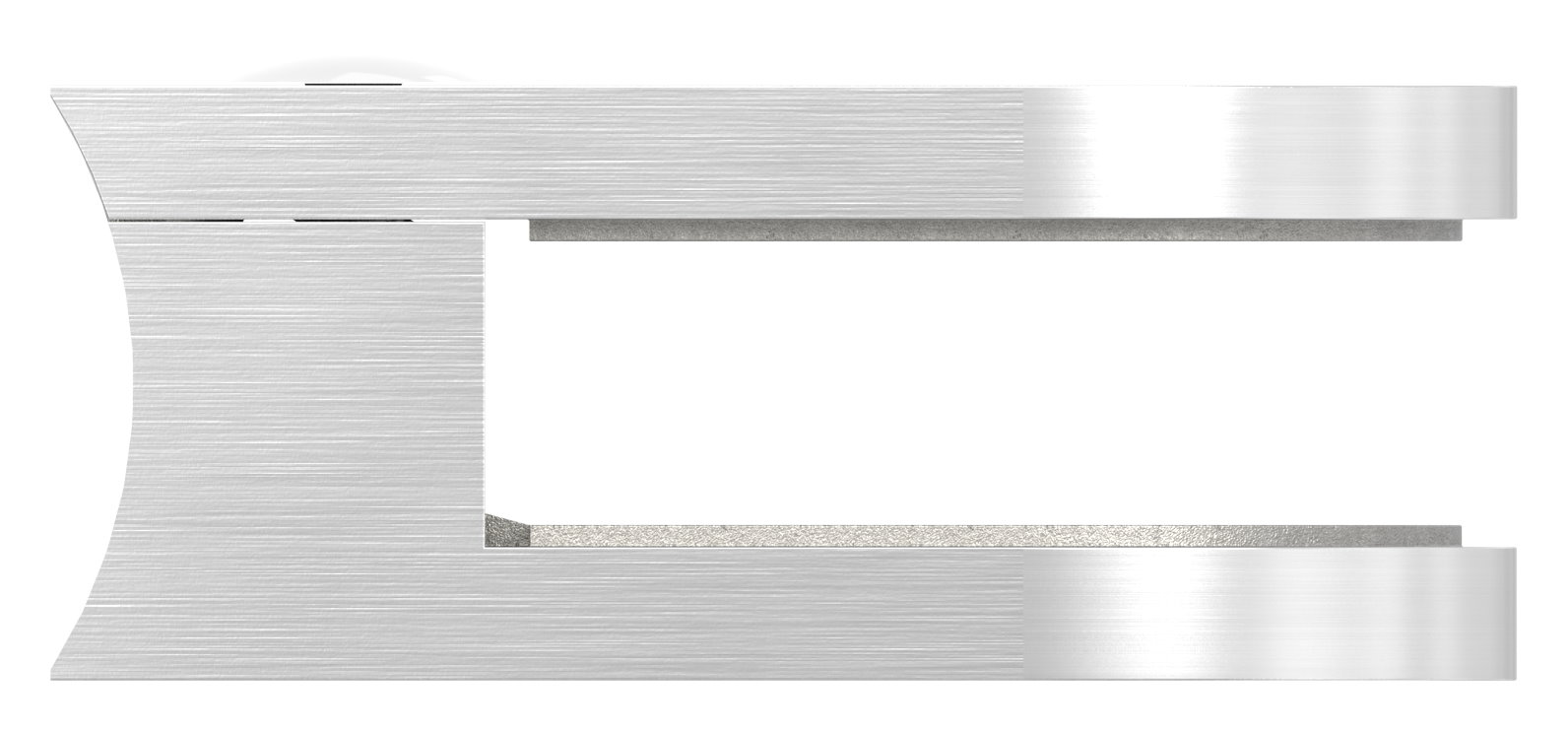 Glasklemme Mod. 32, Anschluss: 48,3mm, V2A