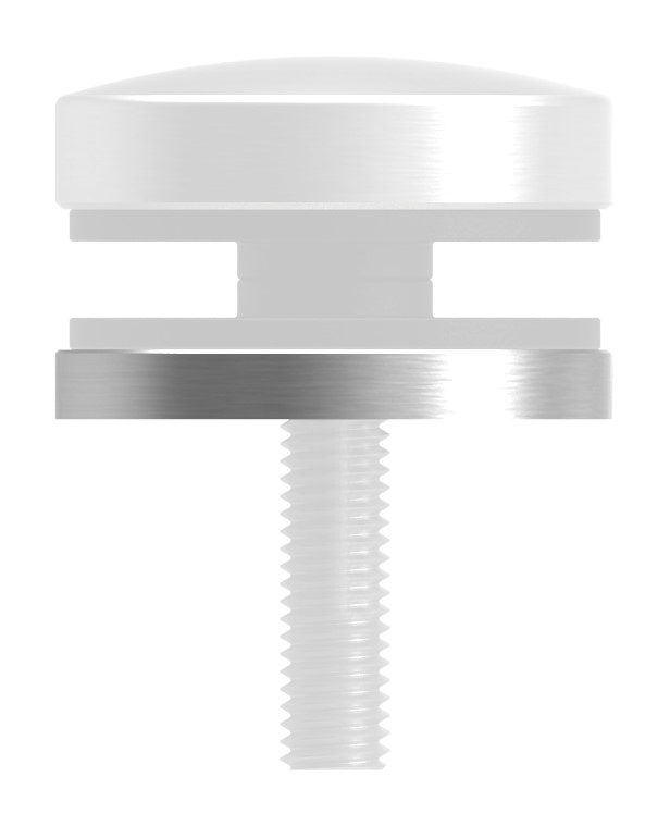 Unterteil Ø 40mm, mit Durchgangsbohrung , t: 5mm, V2A
