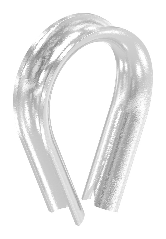 Kausche für Seil 6mm, V4A Kausche für Seil 6mm, V4A
