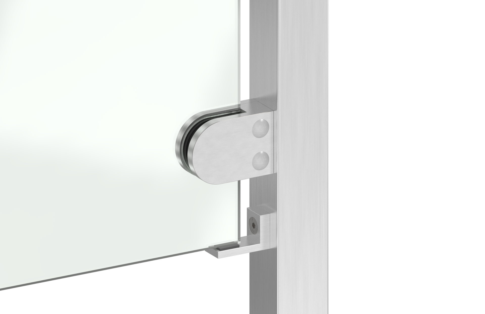 Halteboden mit geradem Anschluss, V2A