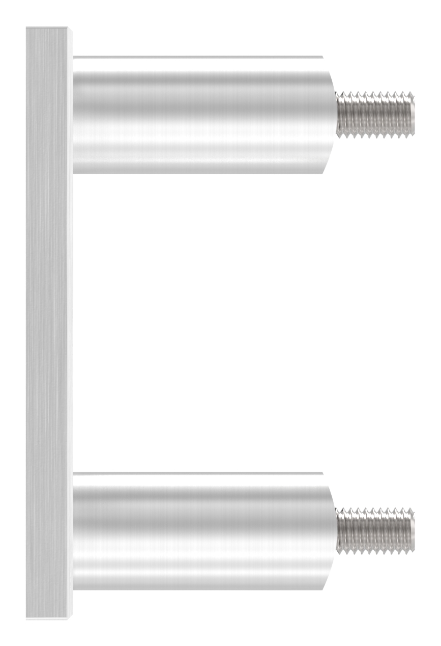 Wandbefestigung für Geländerpfosten 42,4mm, V2A