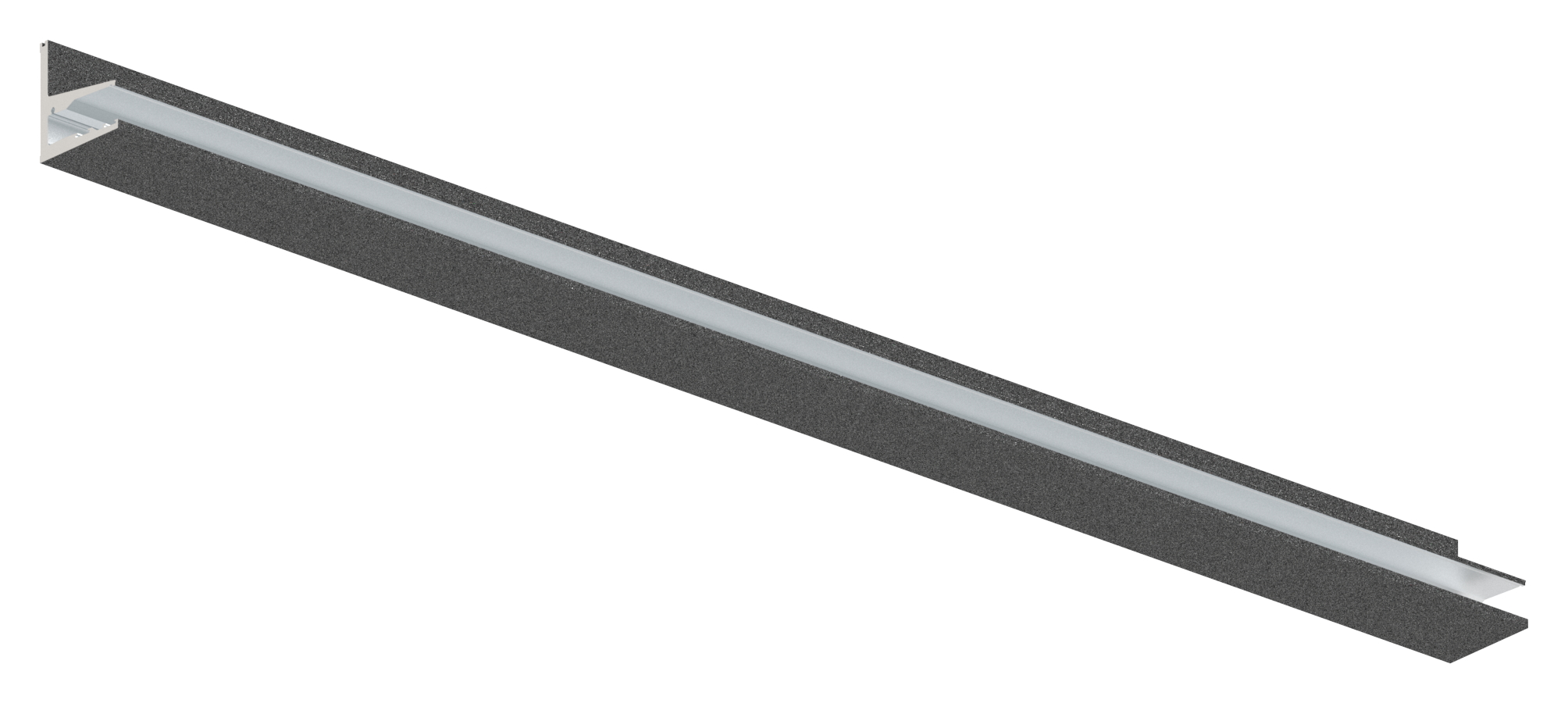 Vordachprofil eleganza canopy, L: 1605mm, DB703