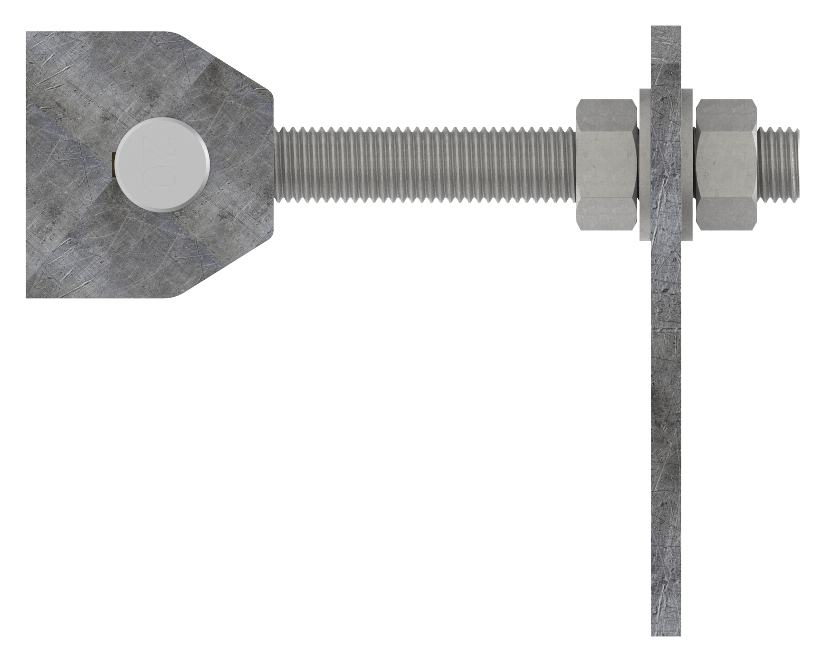 Torband M20, teilverzinkt/feuerverzinkt