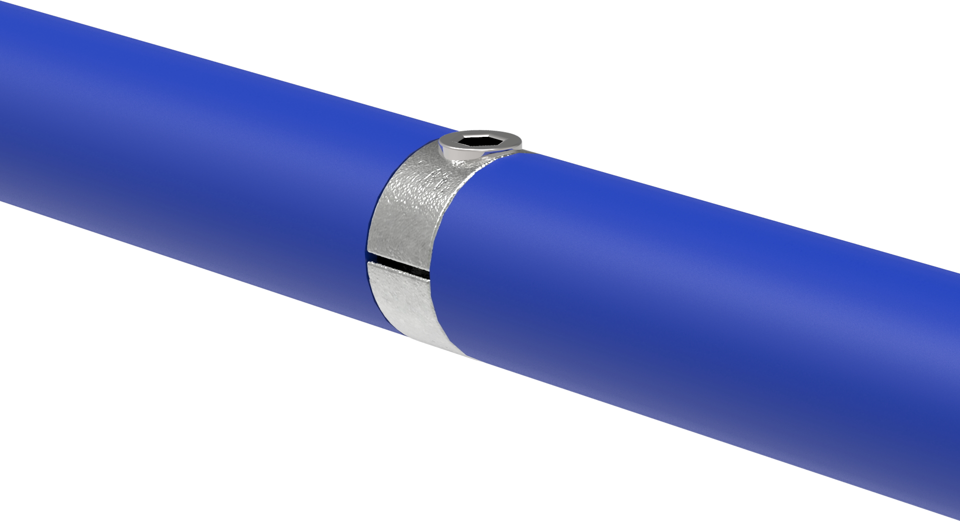 Verbinder, gerade, im Rohr, für Rohr Ø 42,4mm