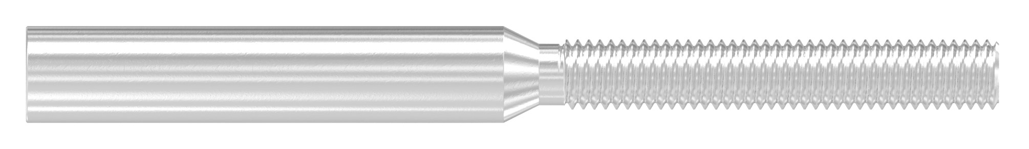 Gewindeterminal für Seil 8mm, V2A Gewindeterminal für Seil 8mm, V2A