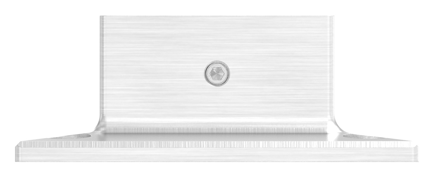 Wandbefestigung für Quadratnutrohr 40x40mm, V2A