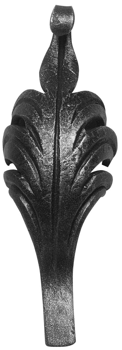 Blatt, Ansatz 12x3mm, 145x45mm