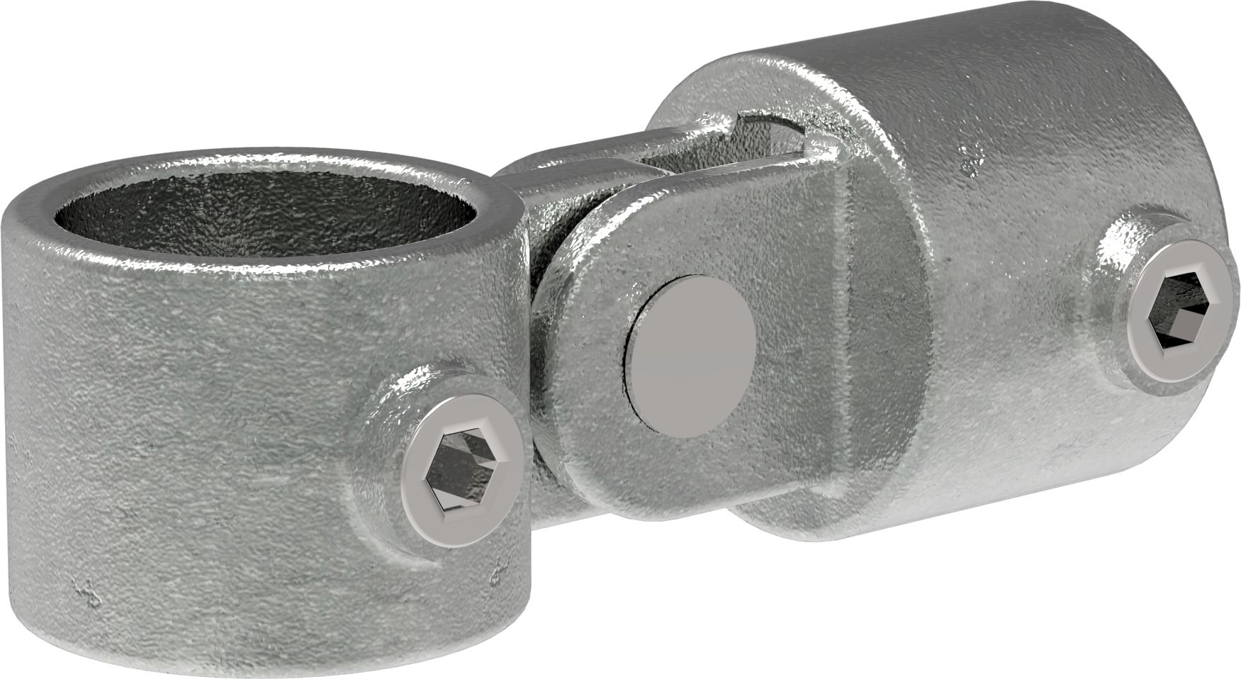 Verbinder, variabel, für Rohr Ø 26,9mm