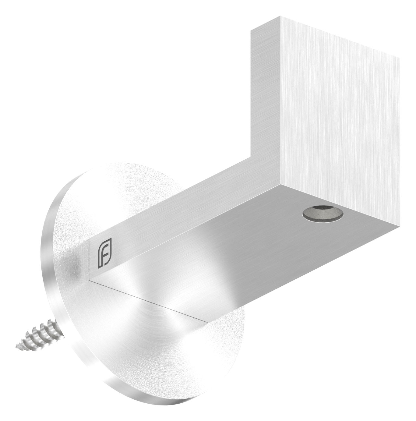 Sensa Design 1, flacher Anschluss, V2A