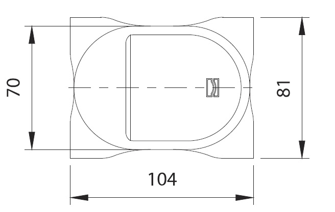 Auflaufschuh zum Einbetonieren, verzinkt