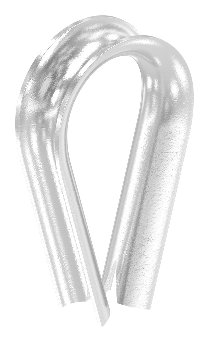 Kausche für Seil 8mm, V4A Kausche für Seil 8mm, V4A