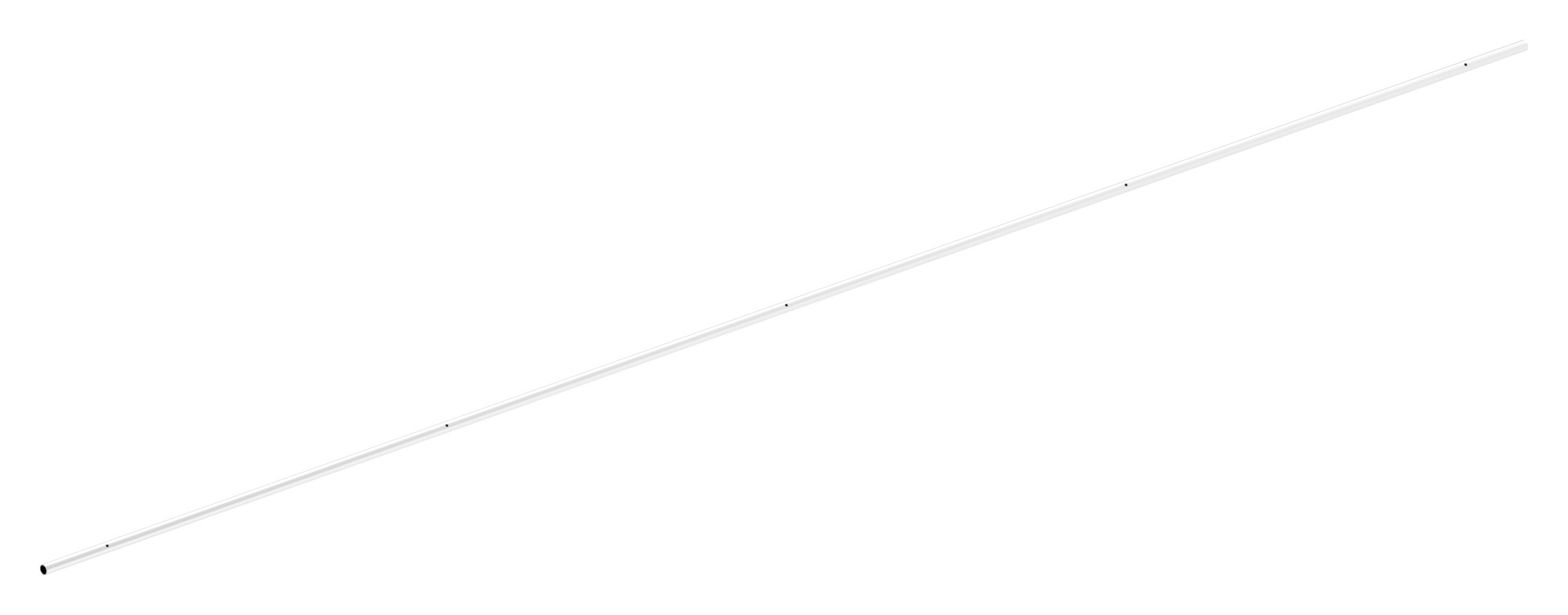 Laufschiene für Glasschiebetüren, L: 4100mm, V2A