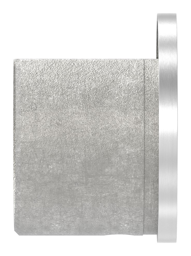 Endkappe, flach, für Nutrohr 48,3mm, V2A Endkappe, flach, für Nutrohr 48,3mm, V2A
